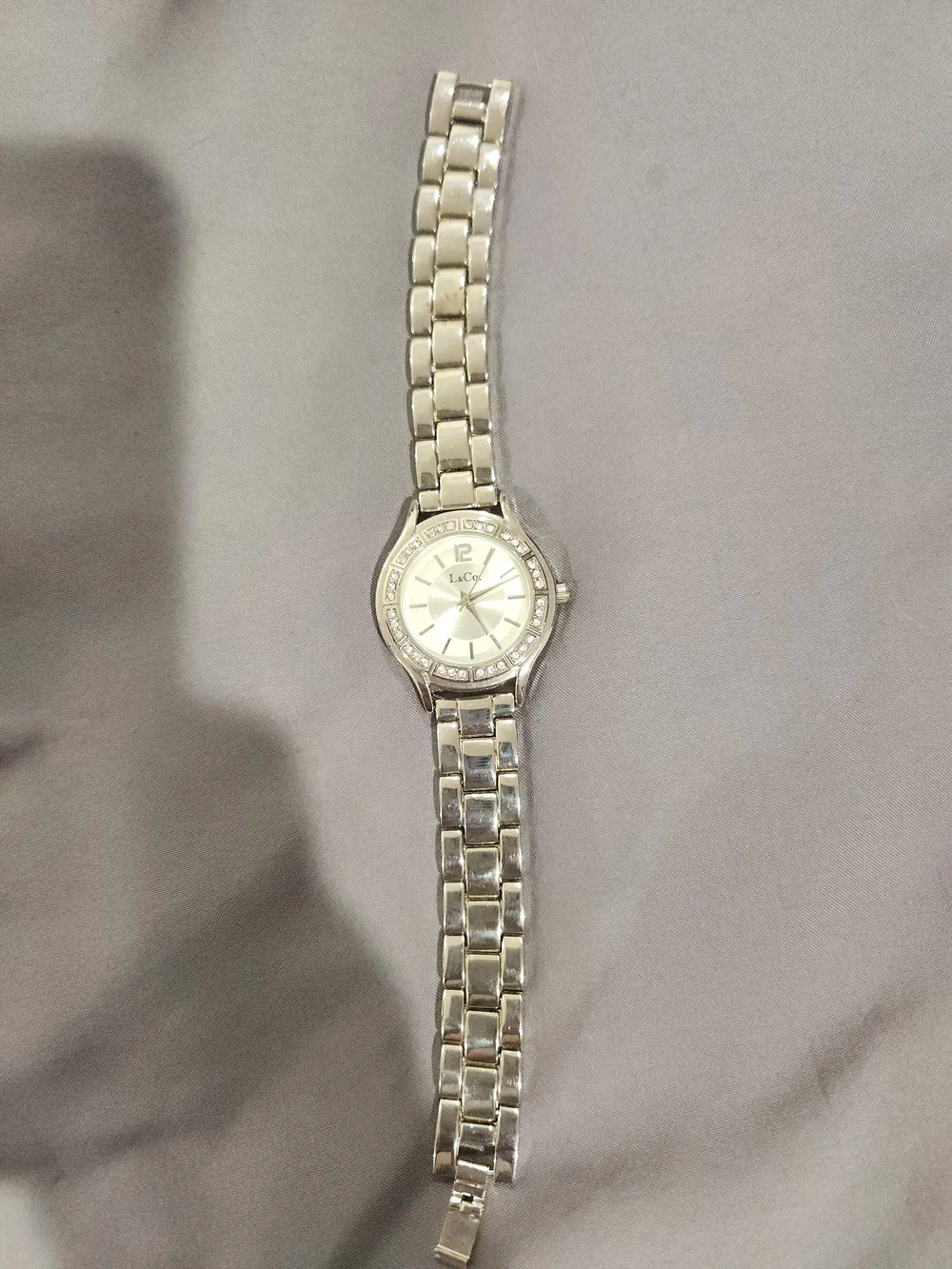 Silver Stainless Steel Womens Watch - Silver